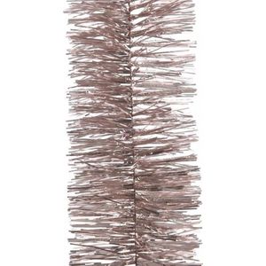 Feestslinger lichtroze folie 270 cm - Guirlande folie lametta - Lichtroze versieringen