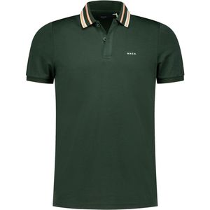 NZA New Zealand Auckland - Polo Korte mouw - Heren - L - Groen - Lyocell - 25CN153 Winder
