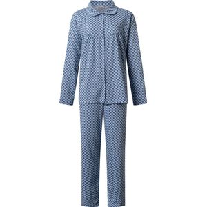 Dames pyjama klassiek kraag Large