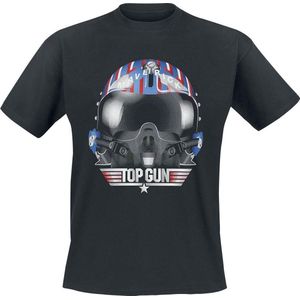 Top Gun: Maverick - Helmet T-Shirt - Zwart - S