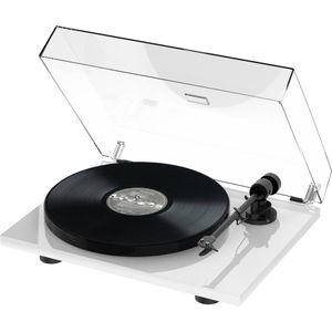 Pro-Ject E1 Phono – Platenspeler met ingebouwde versterker - Analoog – HiFi Stereo - Wit