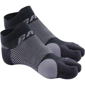 OS1st BR4 hallux valgus sokken maat L (43+) – zwart – bunion – voetknobbel – gelpad beschermt tegen wrijving en druk – compressie van medische kwaliteit - naadloos