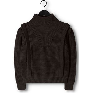 Levete Room Lr-kalima 15 Pullover Truien & vesten Dames - Sweater - Hoodie - Vest- Bruin - Maat M