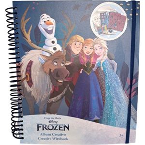 Frozen creatief album- Kleurboek - Stickers - Stiften - a4 formaat