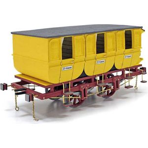 OcCre Treinwagons Adler - Houten Modelbouw - Schaal 1:24