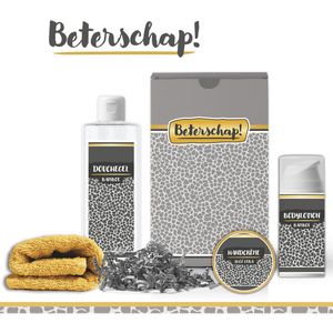 Geschenkset ""Beterschap"" - Cadeautje voor haar - 4 producten - 450 gram | Giftset - Cadeau vrouw - Set beterschap geschenk - Opkikkertje - Luxe wellness set