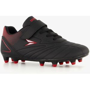Dutchy jongens voetbalschoenen FG zwart rood - Maat 34 - Uitneembare zool
