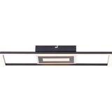 Brilliant Besson - Plafondlamp - LED 24W - 3000K - Zwart