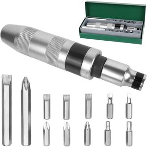 13-delige Schroevendraaierset Impact Driver Broken Screw Remover Rusty Stubborn Screw Remover voor Auto Motorfiets Bouw