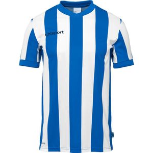 Uhlsport Stripe 2.0 Shirt Korte Mouw Heren - Royal / Wit | Maat: S