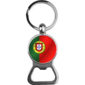 Bieropener Glas - Vlag Portugal