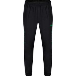 Jako - Polyester Pants Challenge - Zwarte Sportbroeken Heren-L