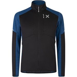 Montura Rock Alp Confort Fit Sweatshirt Met Volledige Rits Blauw,Zwart M Man