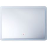 Beliani CORROY - LED-spiegel - Zilver - Glas