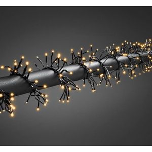 Clusterverlichting voor binnen en buiten - 8 functies - 1536 LEDs – 2100K Amber – 11,3 meter – Kerstverlichting – IP44 – Incl. Transformator