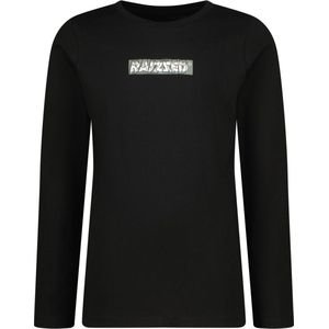 Raizzed T-shirt Andana Jongens T-shirt - Deep Black - Maat 128