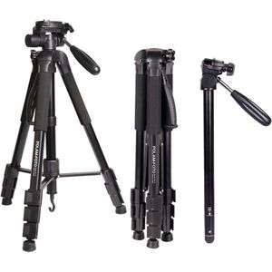 177cm 2-in-1 statief monopod camera statief aluminium reisstatief met tas voor Canon/Nikon/Sony DSLR/SLR camera..