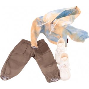 Götz poppenkleding modepop combi cargo kledingset voor pop van 45-50cm