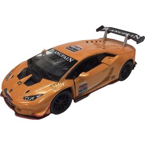 Kinsmart Schaalmodel Lamborghini Huracan 1:36 Pull-back Oranje