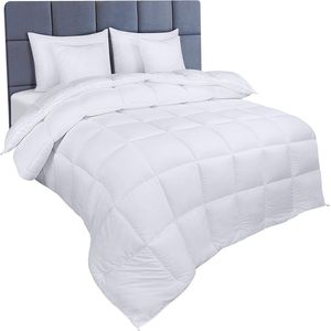 Utopia Bedding dekbed met Hoektabs (220x230 cm) - Microfiber Zacht Dekbed king zur Winter (2580 g) - Doos Gestikt Alternatief Dekbed (220x230 cm, Wit)