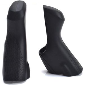 Nordivar - Rubberen handvatset voor fietsremmen en versnellingshendel - Siliconen covers voor rem- en versnellingshendel S-himano ST-R7000/R8000
