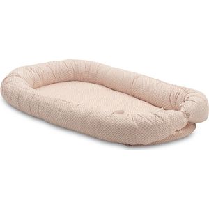 Jollein Babynest Snake 90x52cm - Pale Pink