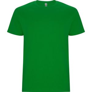 T-shirt unisex met korte mouwen 'Stafford' Grasgroen - 7/8 jaar