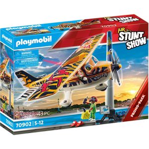 PLAYMOBIL Air Stunt Show Propellorvliegtuig ""Tiger"" - 70902