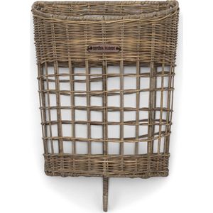 Riviera Maison Opbergmand - Rustic Rattan Pretty Single Basket With Hook - Naturel