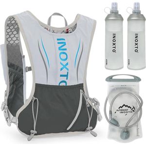 Ultralichte Drinkrugzak met Drinkzak en Waterflessen voor Hardlopen en Wandelen