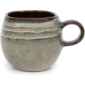 Espressokopjesset - Koffiekopje - Keramische mok - Spaanbestendige duurzaamheid - 7 cm x 7 cm x 6 cm