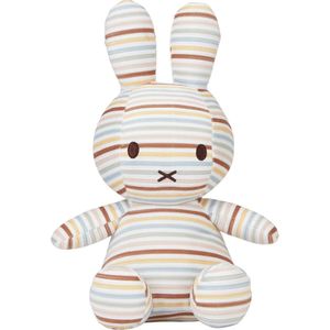 Nijntje x Little Dutch - Vintage Sunny Stripes - Knuffel all over print 35 cm