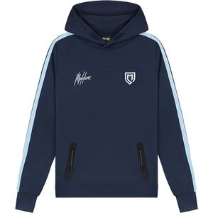 Malelions sport academy hoodie in de kleur marine.