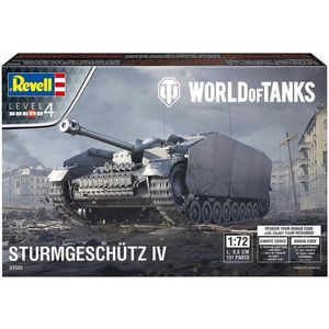 1:72 Revell 03502 Sturmgeschutz IV - World Of Tanks Plastic Modelbouwpakket