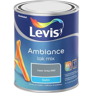 LevisAmbiance Lak Satin Mix - Clear Grey A50 - 1 L