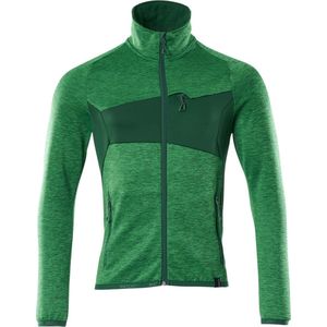 Mascot Accelerate Fleecetrui met rits 18103-316 - helder groen/groen - XS