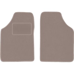 Beige voormatten voor: Renault Kangoo I combivan (1997-2008)