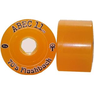 ABEC 11 Flasback wielen 70mm orange