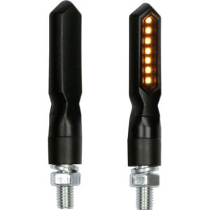 Lampa Piercer dynamische Knipperlichten Motor 12V - Waterbestendig - 2 Stuks
