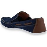 Softwalk heren mocassin blauw BLAUW 42