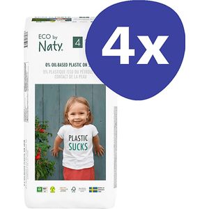 Naty Luiers: Maat 4 (7-18 kg) (4x 44 stuks)