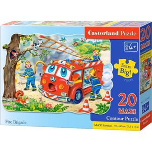 Fire Brigade - Legpuzzel - 20 Stukjes