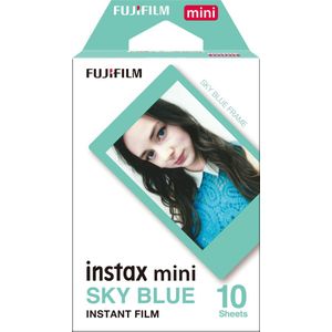 Fujifilm Instax Mini Film - Blue - Instant fotopapier - 1 x 10 stuks