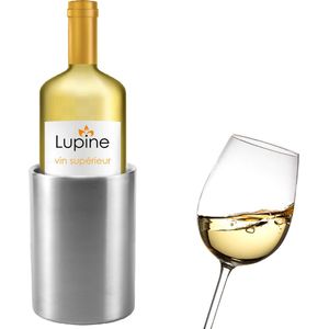 Lupine - Wijnkoeler - RVS Koeler - Houdt lang op temperatuur ! Perfecte Fleskoeler !