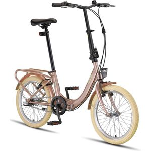 PACTO NINE FOLDING BIKE 3v LAVENDEL VOUWFIETS PLOOIFIETS LAGE INSTAP FIETS SHIMANO