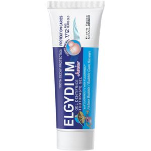 Elgydium Junior Tandpasta Gel Cariësbescherming 7/12 Jaar Bubbel 50 ml