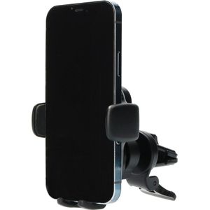 Mobiparts - Universele Telefoonhouder Auto - Autohouder 15W Draadloze Qi Snellader - One-Hand, Quick Release & 360° Roteerbaar + USB-C kabel