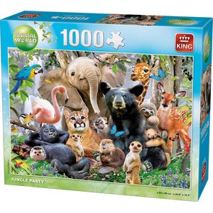 Jungle Party Puzzel (1000 Stukjes)