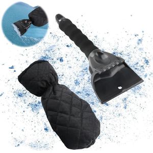 Sneeuw ijskrabber handschoen - auto voorruit krabber winter sneeuwschep - waterdichte warme handschoen - icescraper