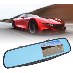 Dual dashcam - Dashcam voor en achter - Auto camera dashcam - Dual dashcam voor auto - (Met 64g-geheugenkaart)
